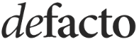 defacto logo